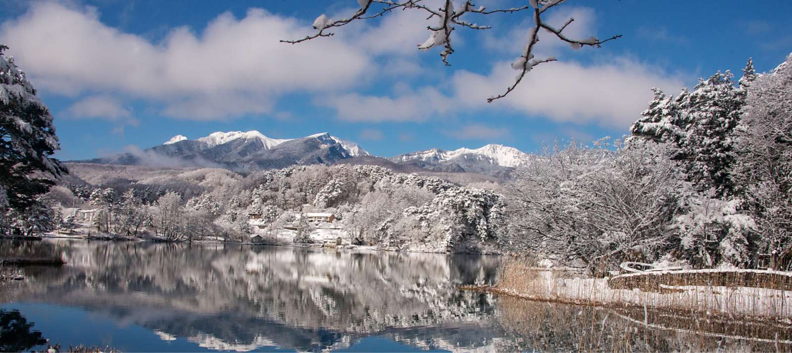 冬の松原湖